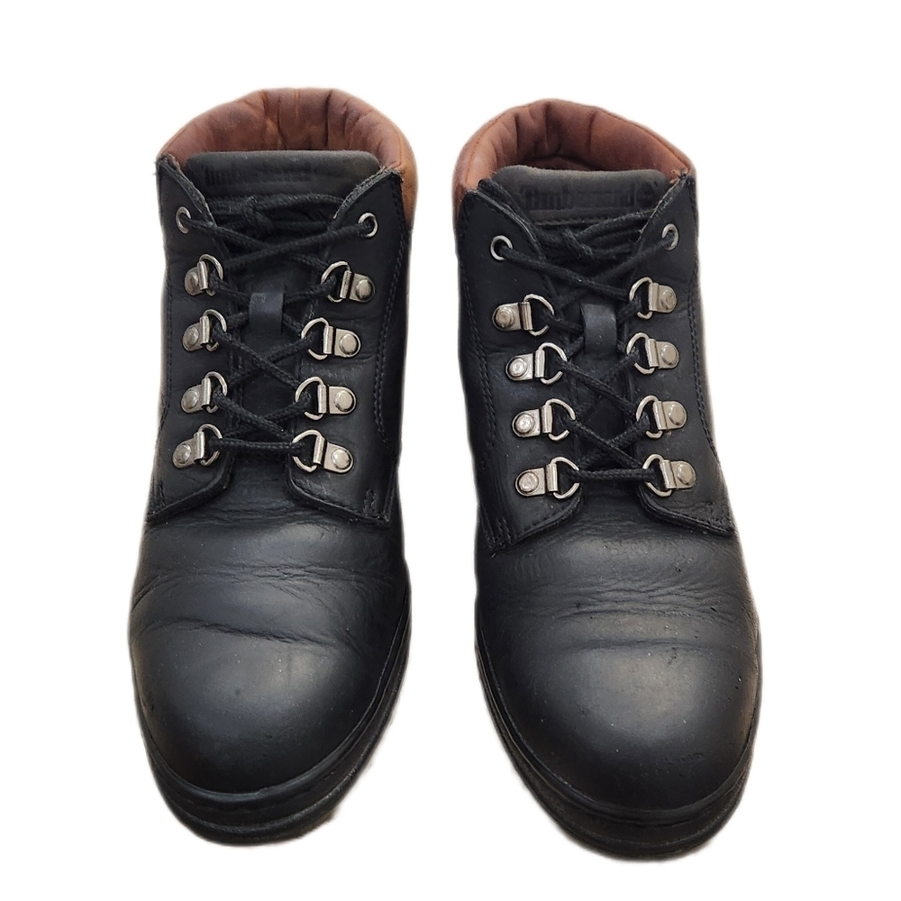 TIMBERLAND Dausette Low Chukka, Black Ankle Boots, Women's 8.5 - Picture 3 of 8